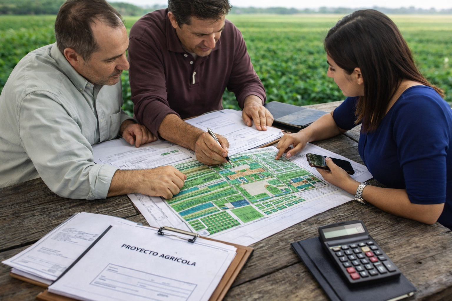 Dirección y supervisión técnica de proyectos agrícolas