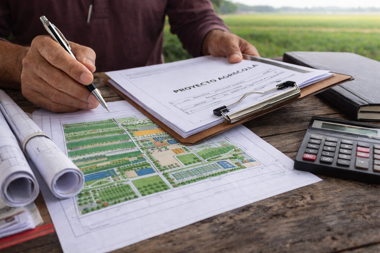 Visita técnica a explotación agrícola para análisis del terreno